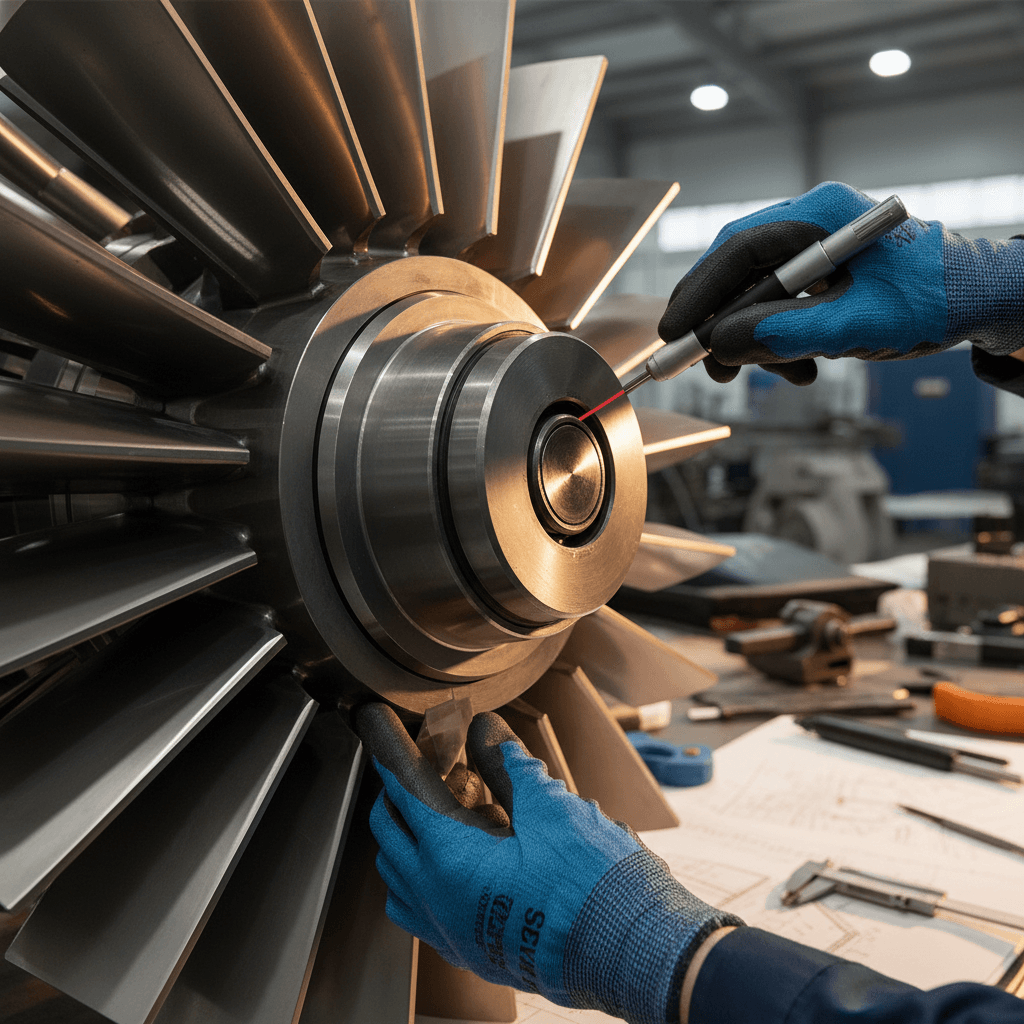 Inspección técnica de pala de aerogenerador